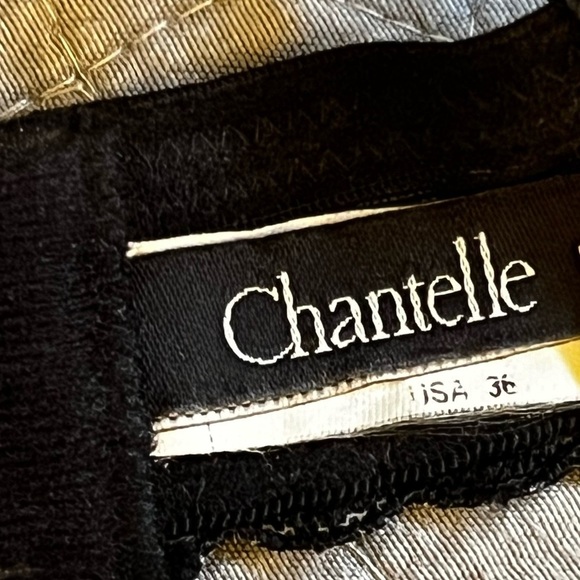 Chantelle Underwire Bra Zebra Print Mesh Black White Made in France Size 36B - Picture 9 of 11